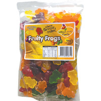 Fruity Frogs - Mixed colours - Gluten Free - 1kg
