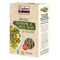 Organic Edamame And Mung Bean Fettucine 200g (BB- 28 April 2024)