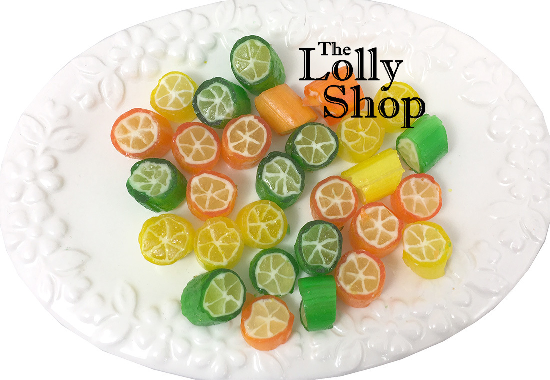 Boiled Lollies Rock Candy MIXED Pack 130g Jars - Packed In Boxes of 12