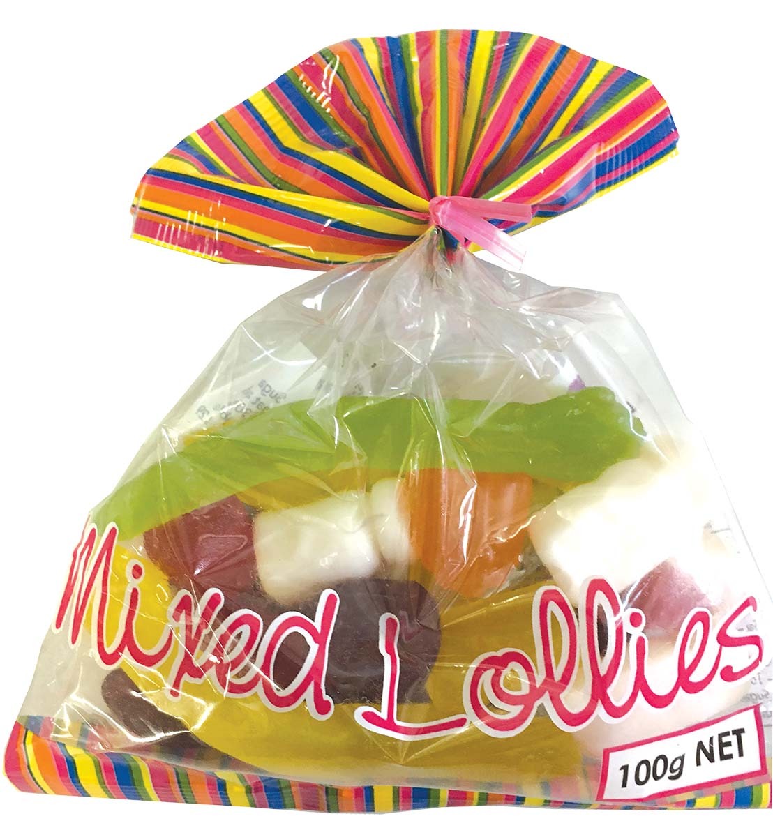 Mixed Lollies Mini Bags carton of 20 x 100g Lolly bags
