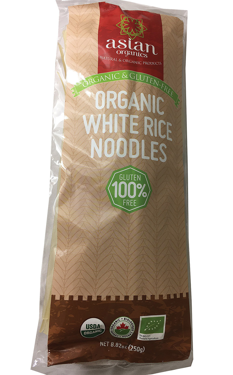 Organic White Rice Noodles 250g - Asian Organics