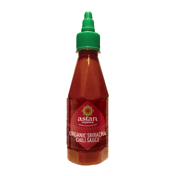 Organic Sriracha Chili Sauce 250ml - Asian Organics BB Jan 2023