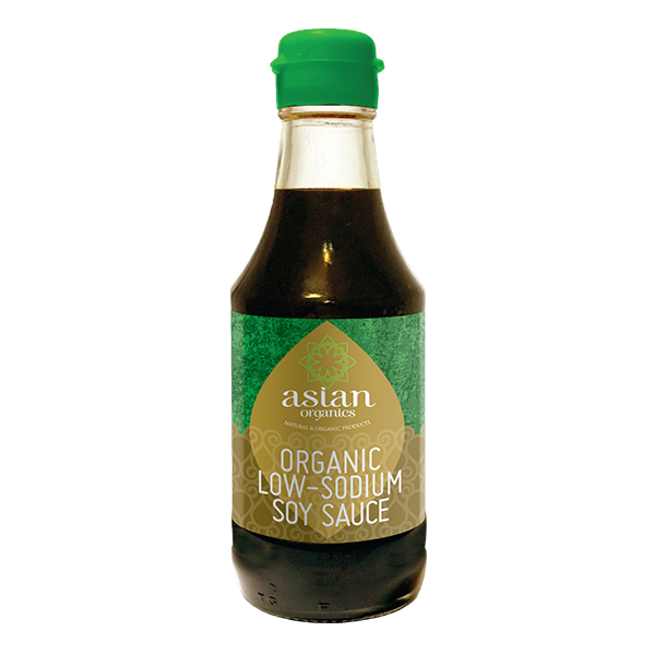 Organic Low Sodium Soy Sauce 600ml