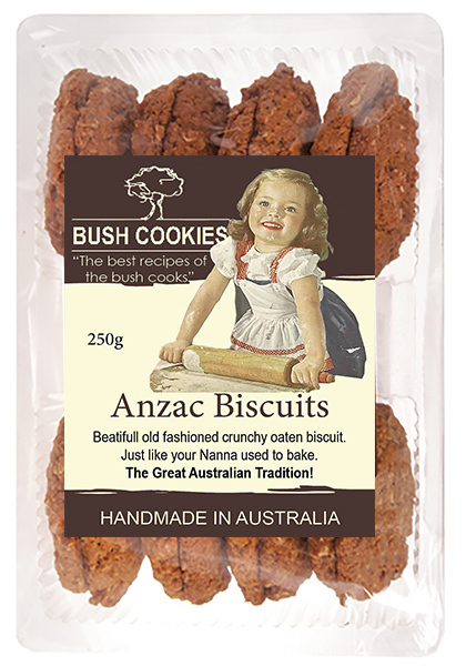 Ginger and Date Biscuits 250g  - Carton of 12