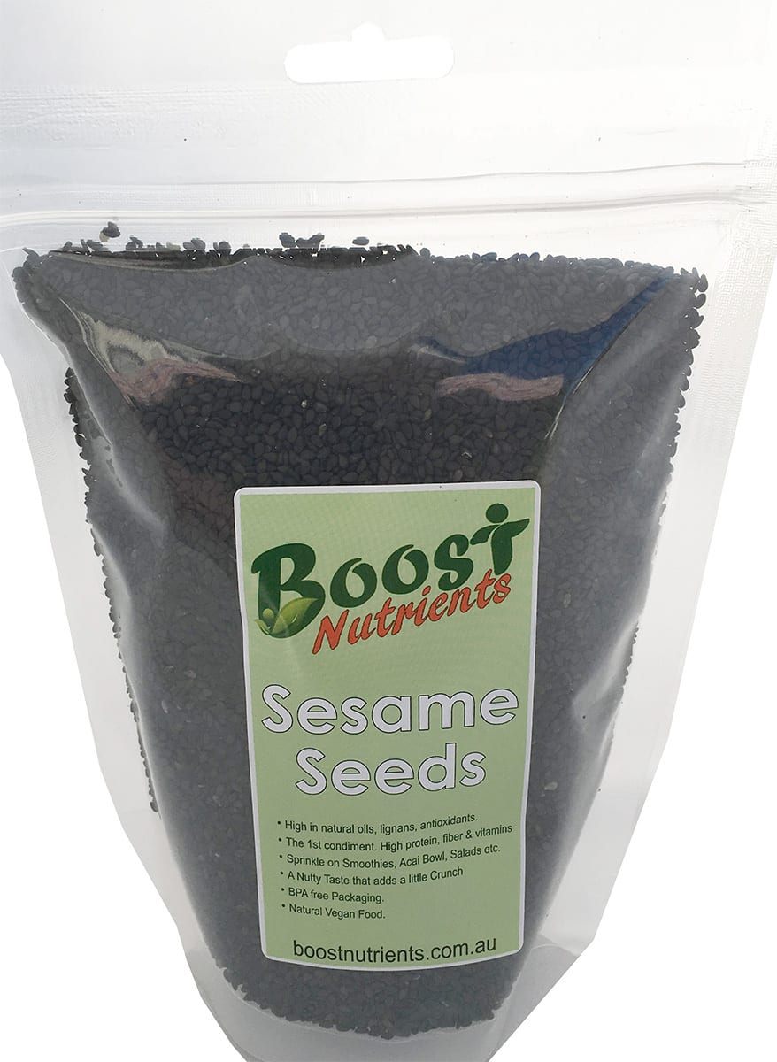 Black Sesame Seeds 500g - Boost Nutrients