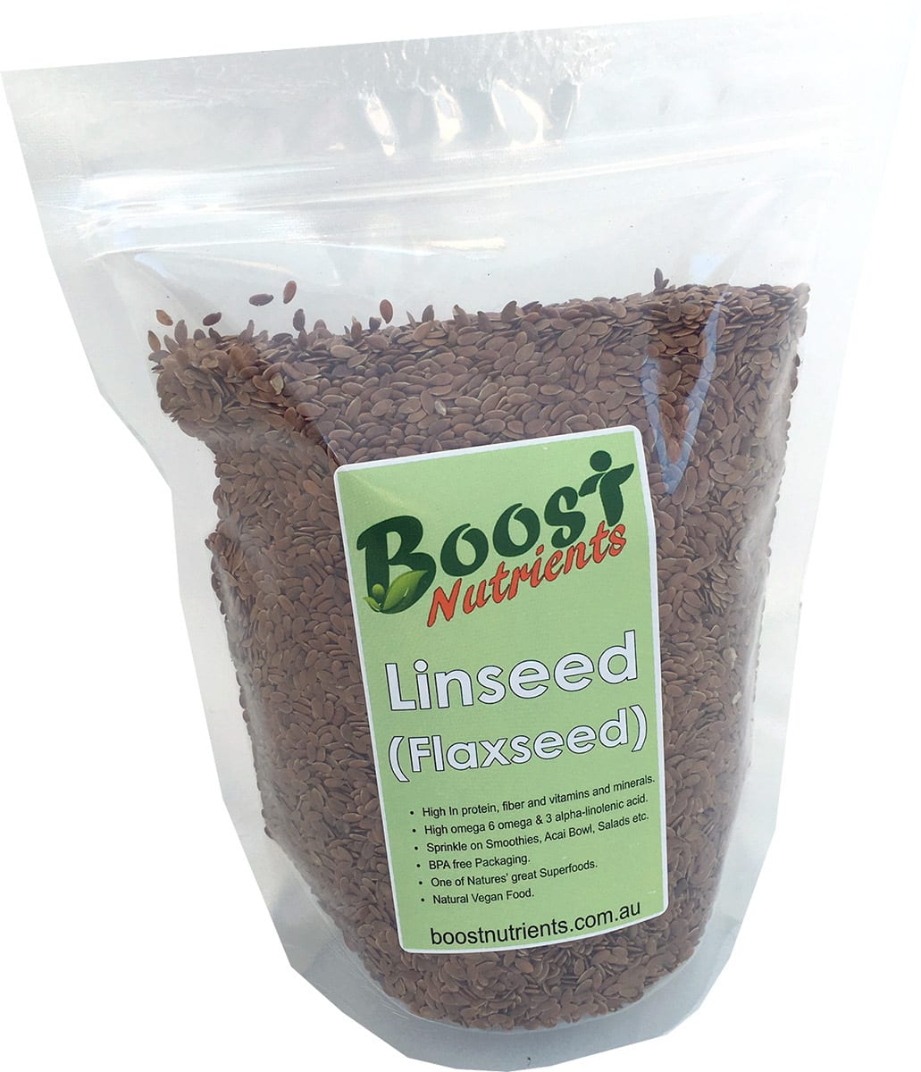 Linseed or Flaxseed Organic Australian  500g - Boost Nutrients