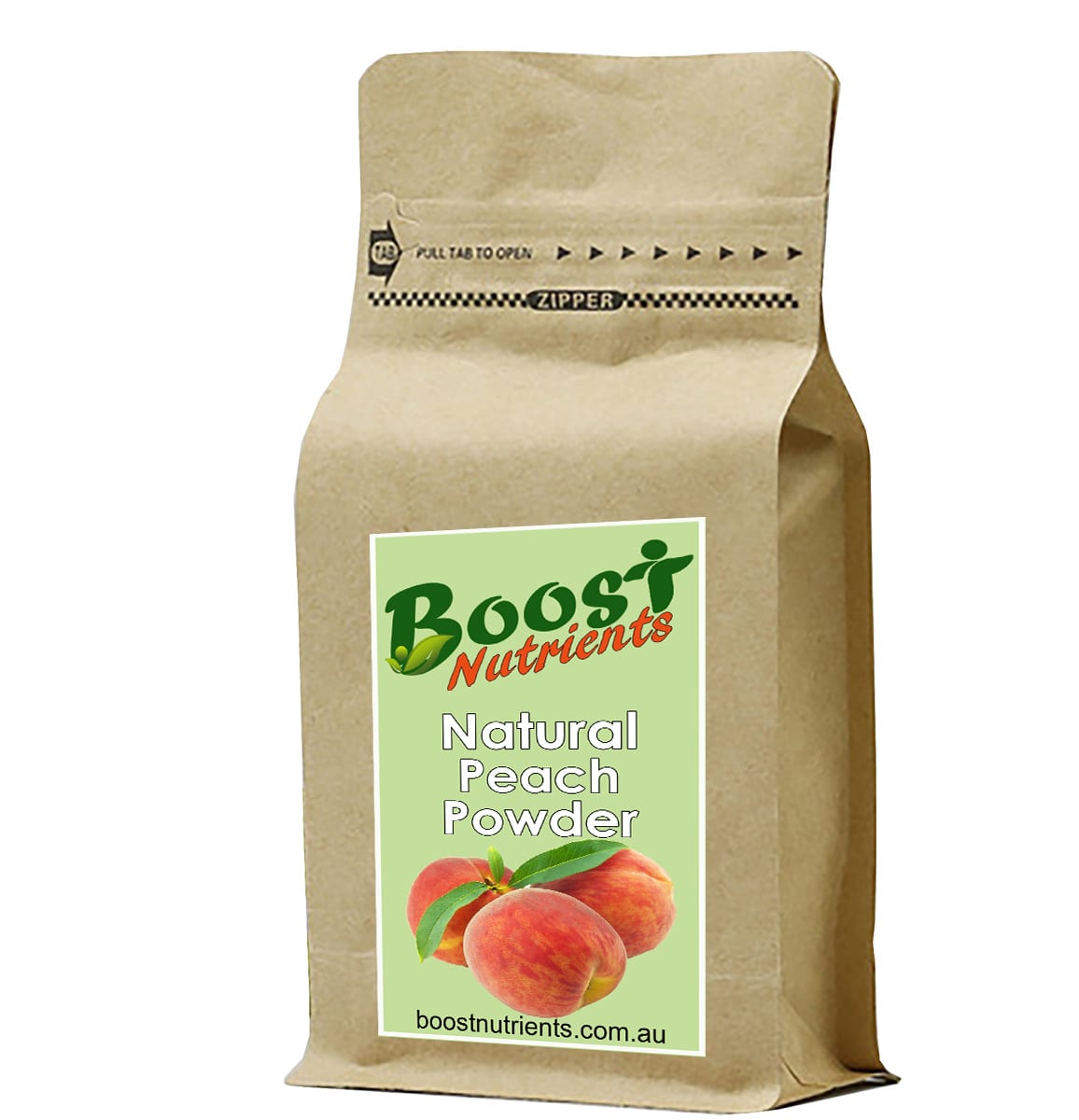Organic Peach Fruit Powder 500g - Boost Nutrients