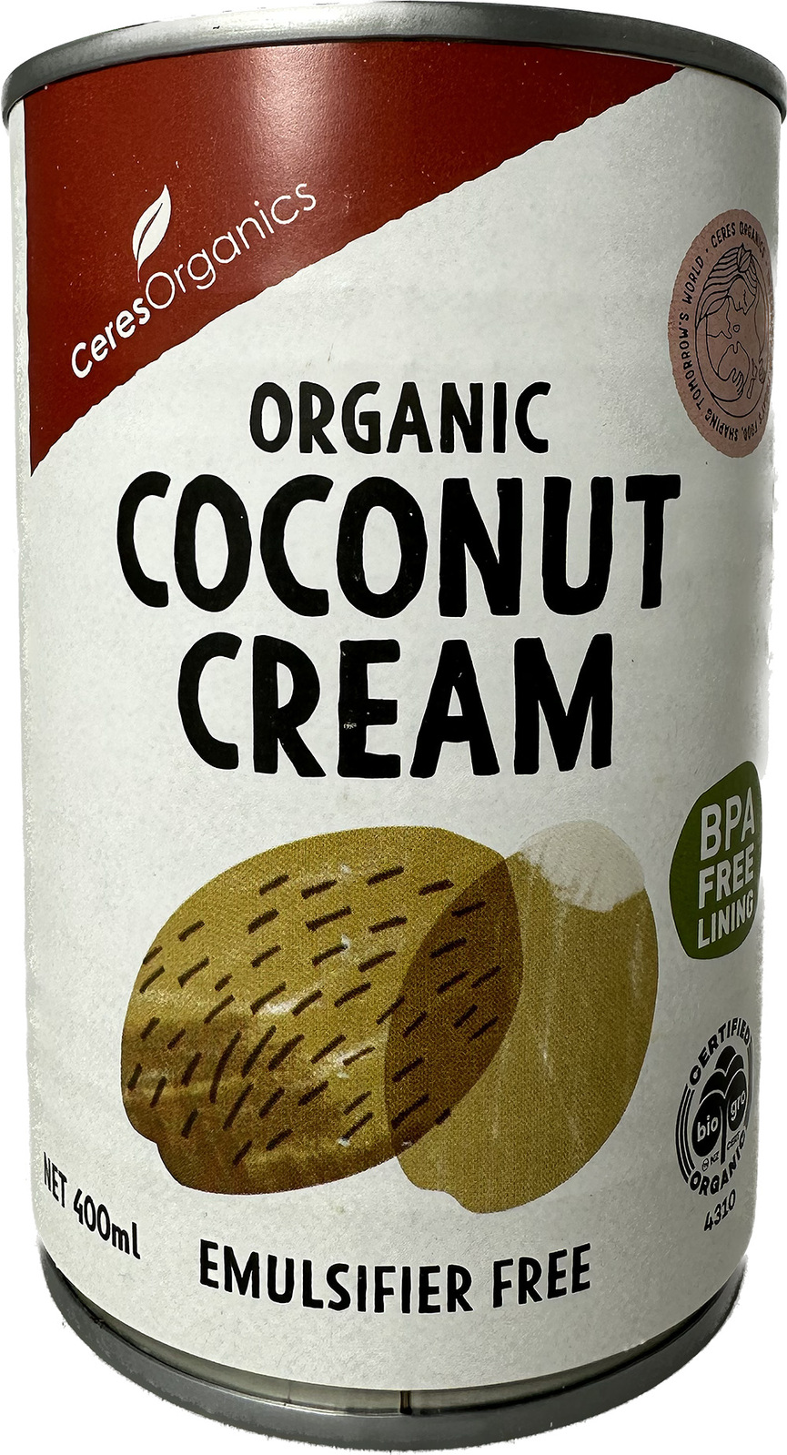 Organic Coconut Cream 400ml
