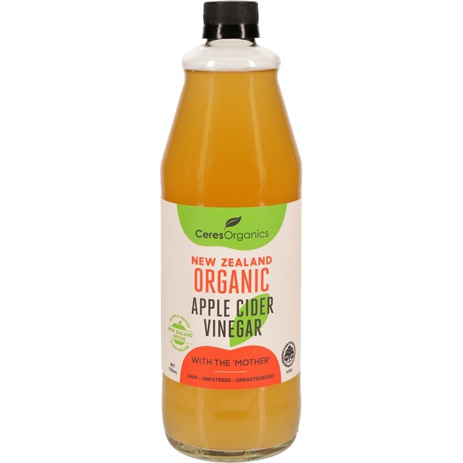 Organic Raw Apple Cider Vinegar 750ml