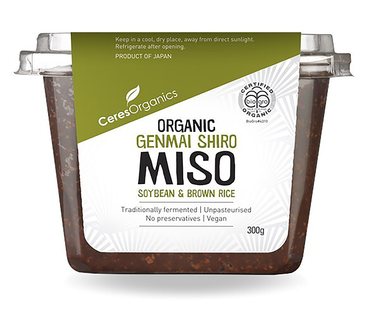 Organic Brown Rice Raw White Miso (Genmai Shiro) 300g
