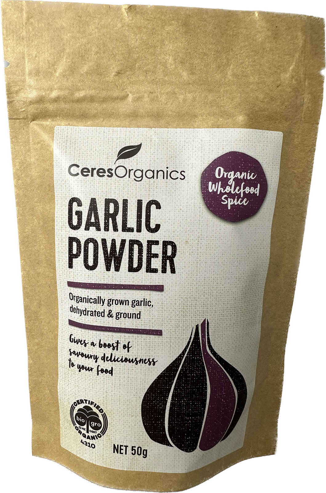 Organic Garlic Powder 50g