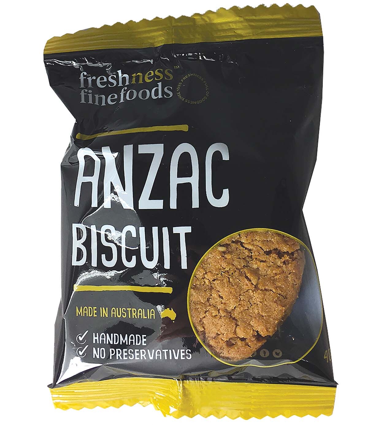 Individually Wrapped Biscuit Anzac Biscuit 40g - Box of 20