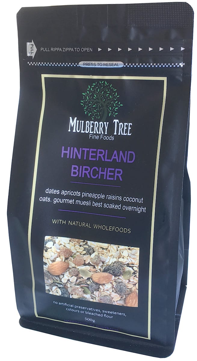 Hinterland Bircher Muesli 500g - Mulberry Tree