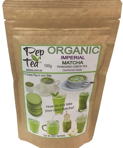 Organic Matcha  Japanese Imperial Tea Powder - 100g 