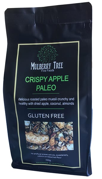 Crispy Apple Paleo Gluten Free Granola