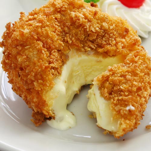 deep fried ice cream