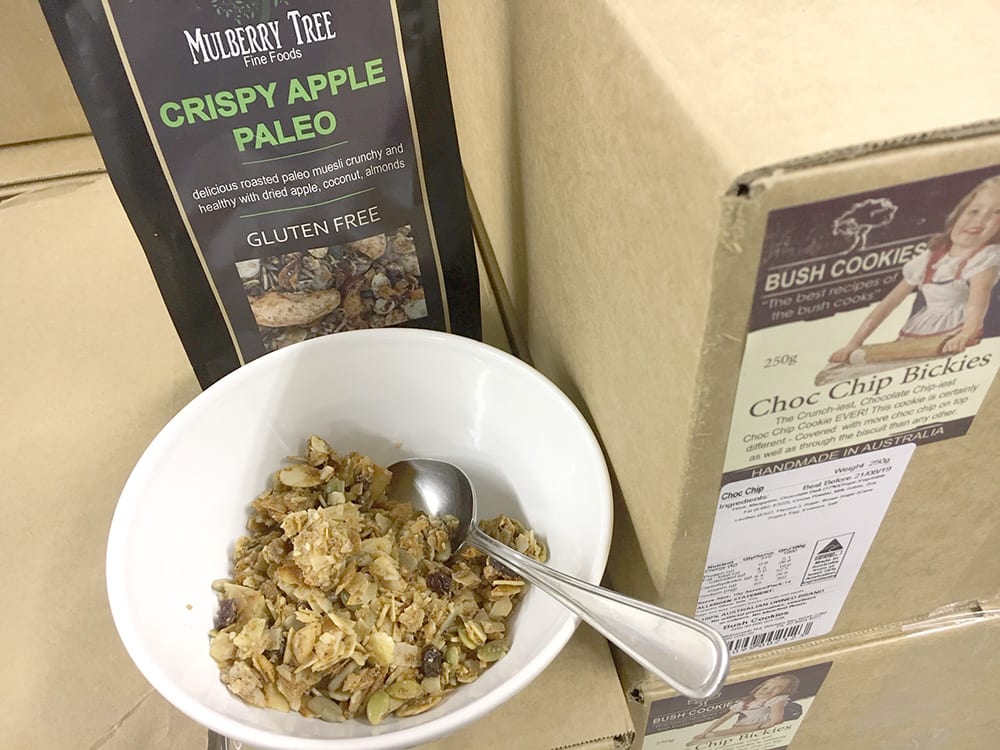 Mulberry Tree Paleo Granola for lunch