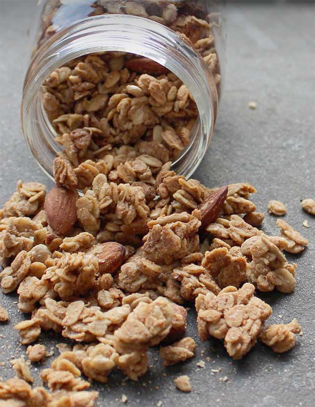 Plum Foods - Maple Nut Crunch perfect for a healthy cafe breakfast menu