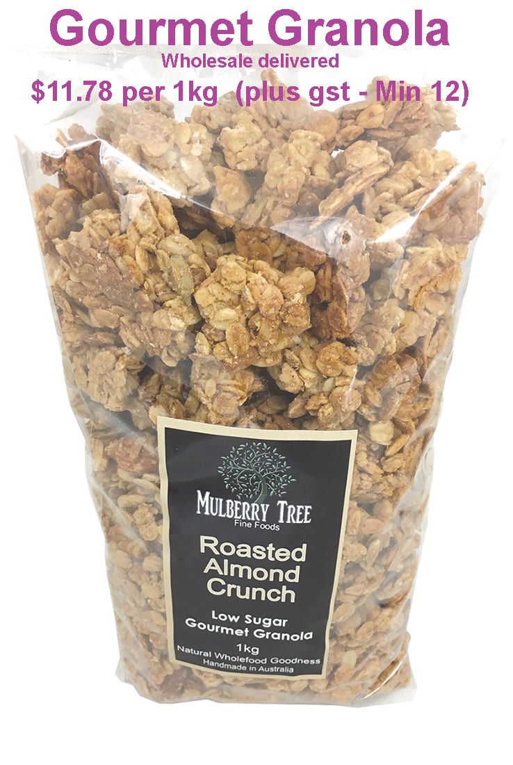 Gourmet granola for Regular Wholesale buyers