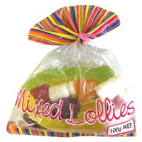 Mixed Lollies Mini Bags carton of 20 x 100g Lolly bags