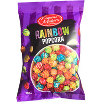 Rainbow coloured Popcorn 12 x 150g Bags carton