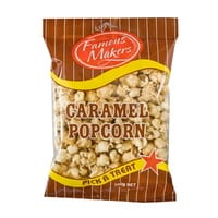 Caramel Popcorn 150g bags - Famous Makers - Box of 12