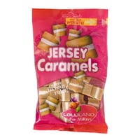 Jersey Caramels 200g  - Bulk Lollies Pre Bagged for Party Favours Candy