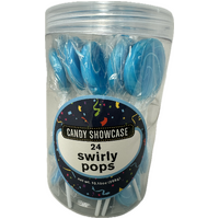 Swirly Pops - Blue 288g - Carton of 12