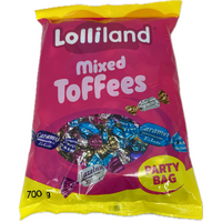 Party  Mixed bag Toffees 700g Bulk Lollies - by Lolliland