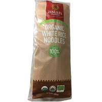 Organic White Rice Noodles 250g - Asian Organics BB June 2023