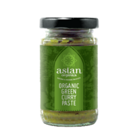 Organic Green Curry Paste 120g - Asian Organics BB Jan 2023