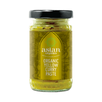 Organic Yellow Curry Paste 120g - Asian Organics BB Jan 2023