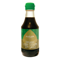Organic Low Sodium Soy Sauce 600ml - Asian Organics