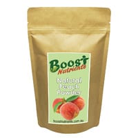 Organic Peach Fruit Powder 100g - Boost Nutrients