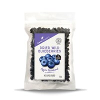 Organic Dried Wild Blueberries 150g