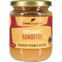 Organic Banoffee Peanut Butter, Crunchy 220g