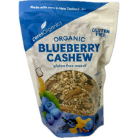 Organic Blueberry Cashew Muesli 400g 