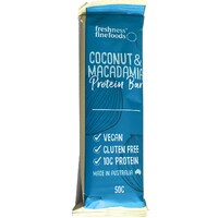 Gluten Free Vegan Protein Bar - Coconut Macadamia 50g  - Pack of 15