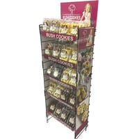 Promotional Wire metal Display Stand Bush Cookies