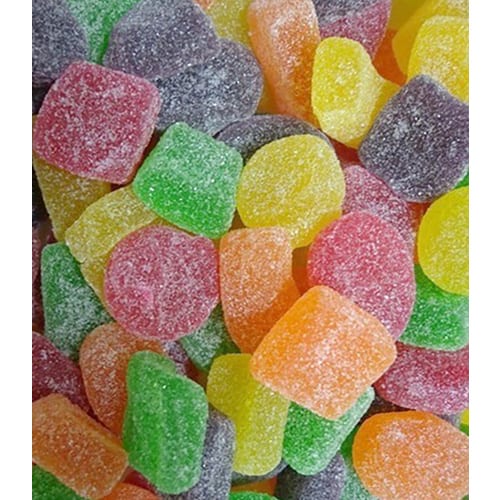 Hard Fruit Jubes 1kg Bulk Lollies Bag - Fresha