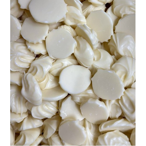 White Bud Whirls 8KG Smooth Chocolate Sweet Treat for everyone ( Best Before - December 2025 )