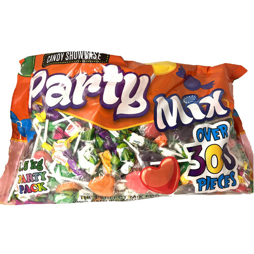Candy Showcase Huge Party Mix Bag Bulk Bag 1.50 kg 
