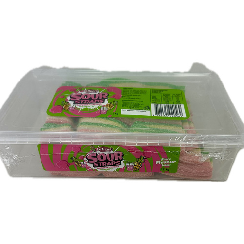 Lollinauts Raspberry Lemonade Pineapple Sour Straps 1.2kg - 160P