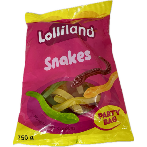 Party Bag Snakes 750 g