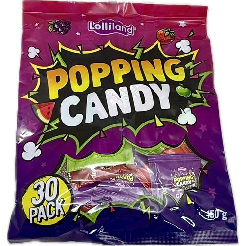 Popping Candy 150g 30pack - Lolliland