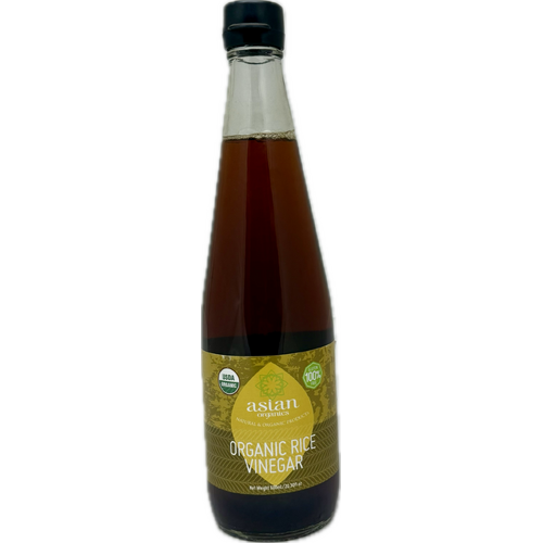 Organic Rice Vinegar 600ml - Asian Organics ( Best Before - Jan 2024 )