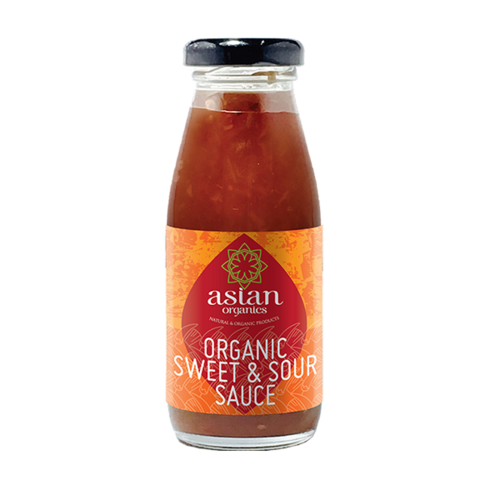 Organic Sweet & Sour Sauce 200ml - Asian Organics ( Best Before -  Jan 2023 )