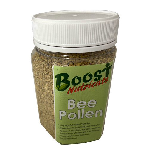 Raw Australian Bee Pollen 500g  Jar - Boost Nutrients