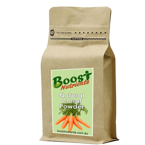  Australian Organic Carrot Vegetable Powder 500g - Boost Nutrients