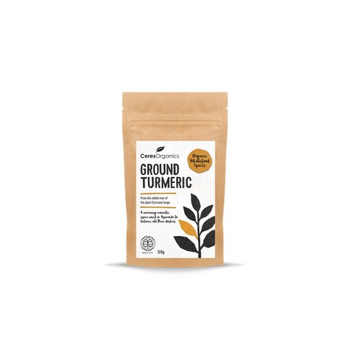 Organic Ground Turmeric 120g ( Best Before - November 20, 2024 )